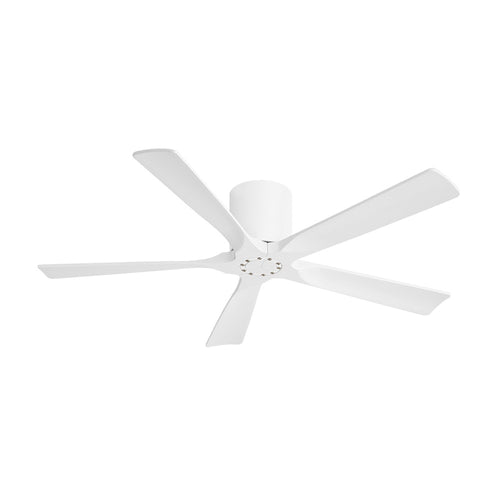 NestWave | 52" Flush Mount Wood Blades Ceiling Fan