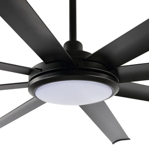 SkySpan | 120" Aluminum Blades Ceiling Fan with Light
