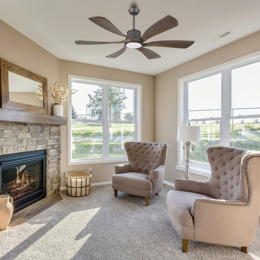 AeroWave | 60" Smart Ceiling Fan with Light