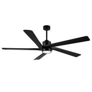 Zephyr Breeze | 64" Wood Blades Ceiling Fan with Light