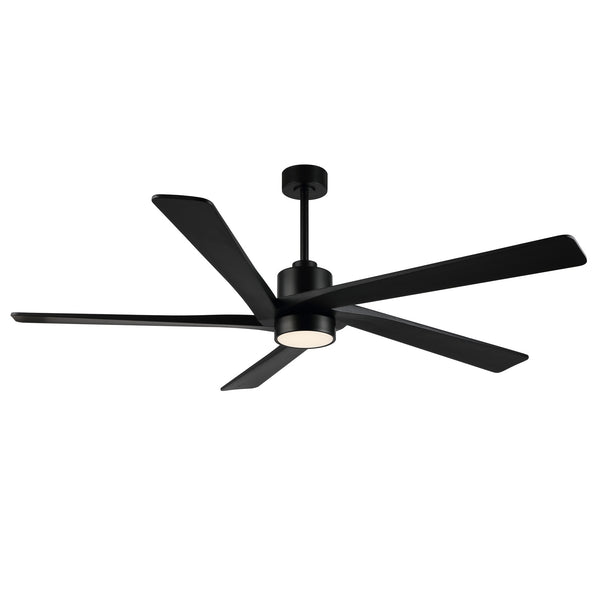 Zephyr Breeze | 64" Wood Blades Ceiling Fan with Light