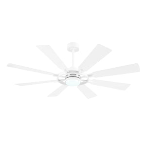 AeroMax | 80" Wood Blades Ceiling Fan with Light
