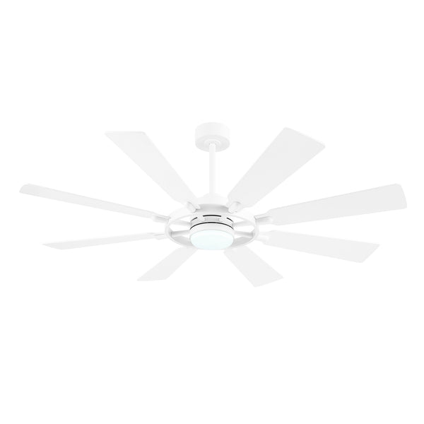 AeroMax | 80" Wood Blades Ceiling Fan with Light