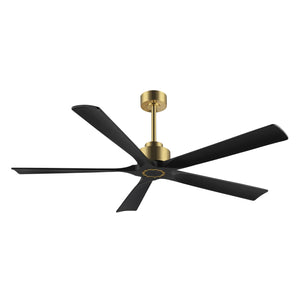 OakMist | 60" Wood Blades Ceiling Fan