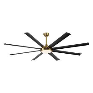 SkySpan | 80" Aluminum Blades Ceiling Fan with Light