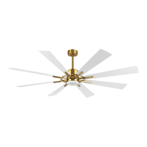 TimberGale | 72" Wood Blades Ceiling Fan with Light