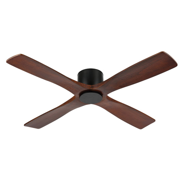 Serenity Air| 48" Flush Mount Wood Blades Ceiling Fan