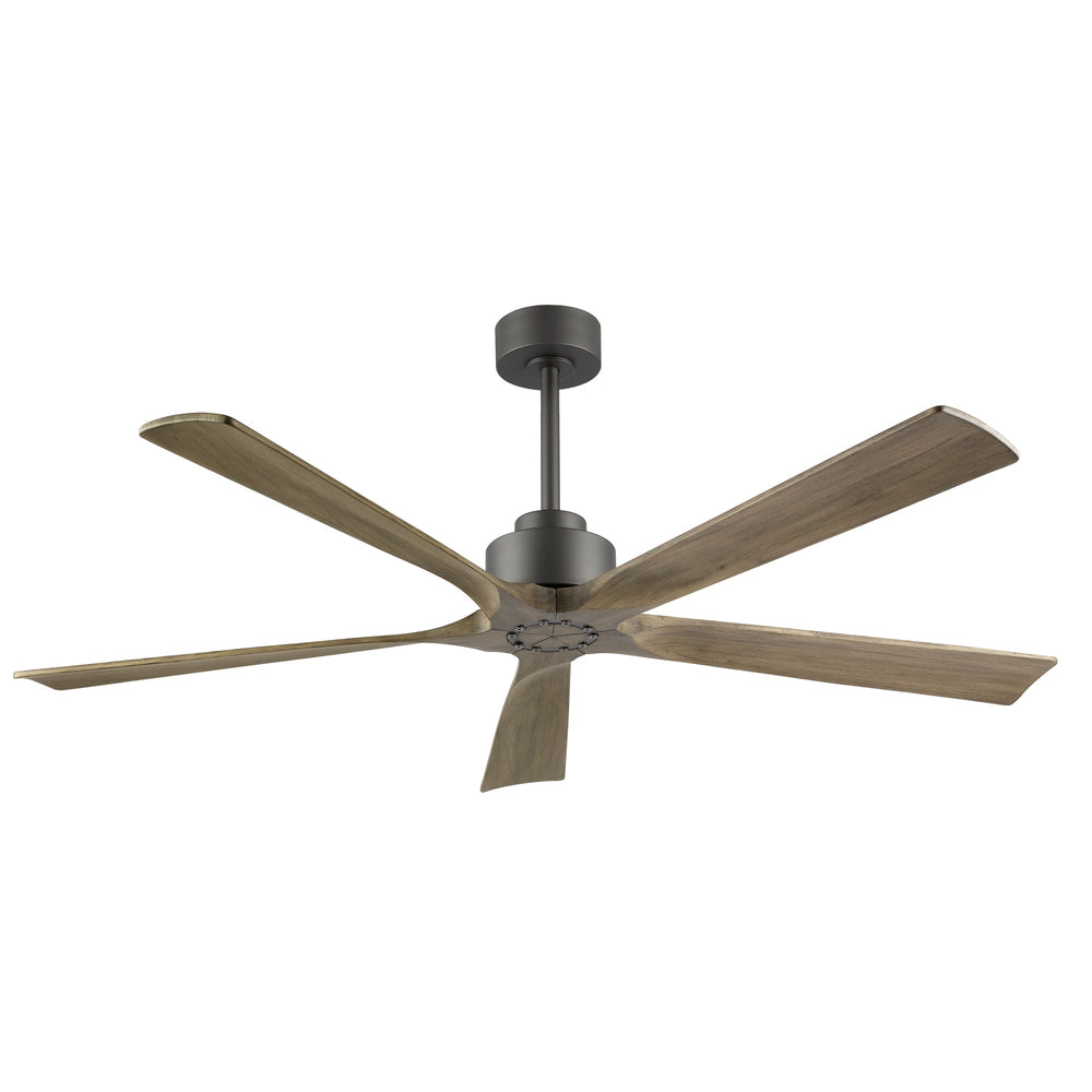 OakMist | 60" Wood Blades Ceiling Fan