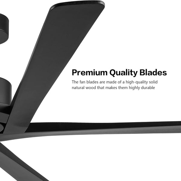Zephyr Breeze | 54" Wood Blades Ceiling Fan
