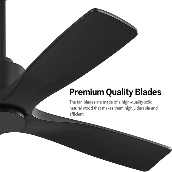 Serenity Air| 54" Wood Blades Ceiling Fan
