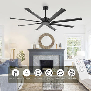 Magnus | 72’’ Aluminum Blades Ceiling Fan