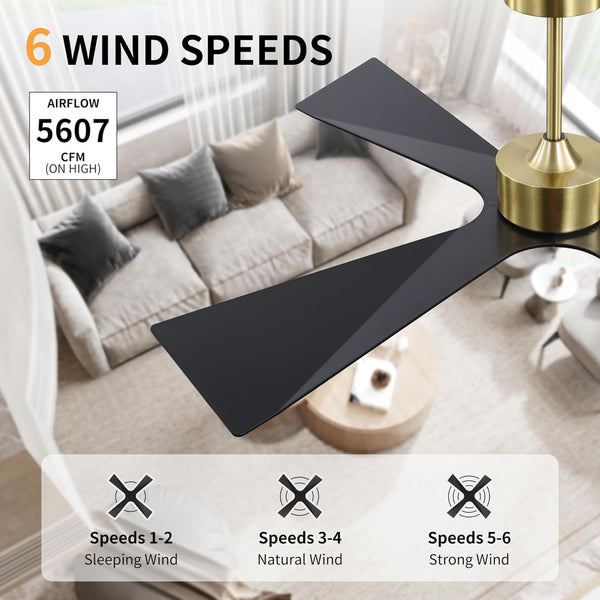 SkyBlade | 54" ABS Waterproof Ceiling Fan with Light