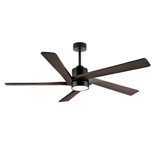 Zephyr Breeze | 64" Wood Blades Ceiling Fan with Light