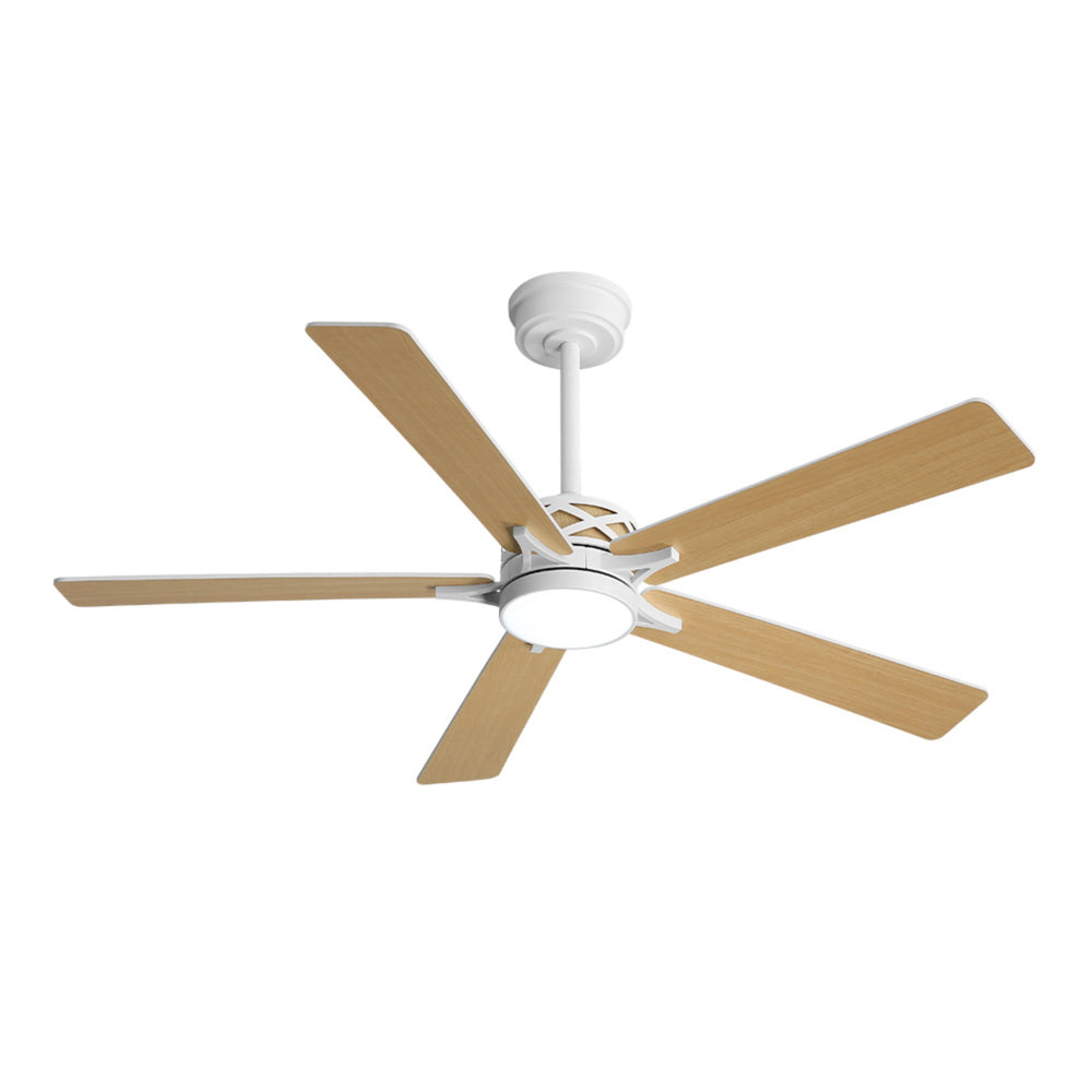 VentiLux | 52’’ Smart ABS Blades Ceiling Fan With Light
