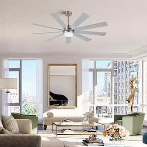 Solara | 72" Wood Ceiling Fan with Light