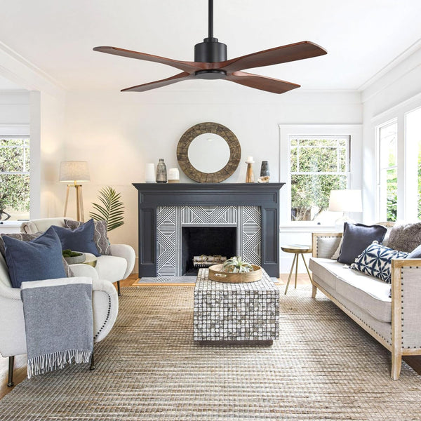 Serenity Air|48" Wood Blades Ceiling Fan