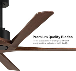 Zephyr Breeze | 72" Wood Blades Ceiling Fan