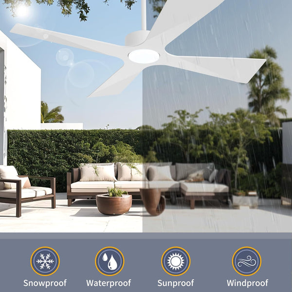 SkyBlade | 64" ABS Waterproof Ceiling Fan with Light