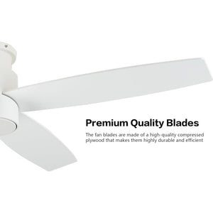 Reveria | 44" Flush Mount Ceiling Fan