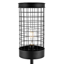 Load image into Gallery viewer, EVELOPENIN 62 Inches Rustic Wire Cage Metal Floor Lamp Brushed in Black Finish, Lantern Floor Lamp Standing Lamp for Living Room, Bedroom, Office
